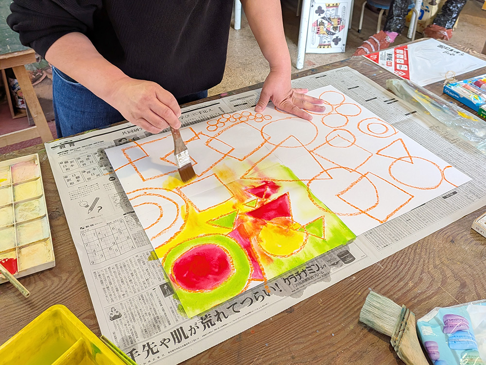 保護中: 古民家画材店でお絵描き工作教室　おとなクラス