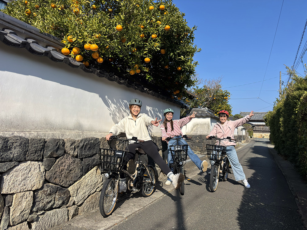 保護中: 萩城下町E-Bikeサイクリングツアー